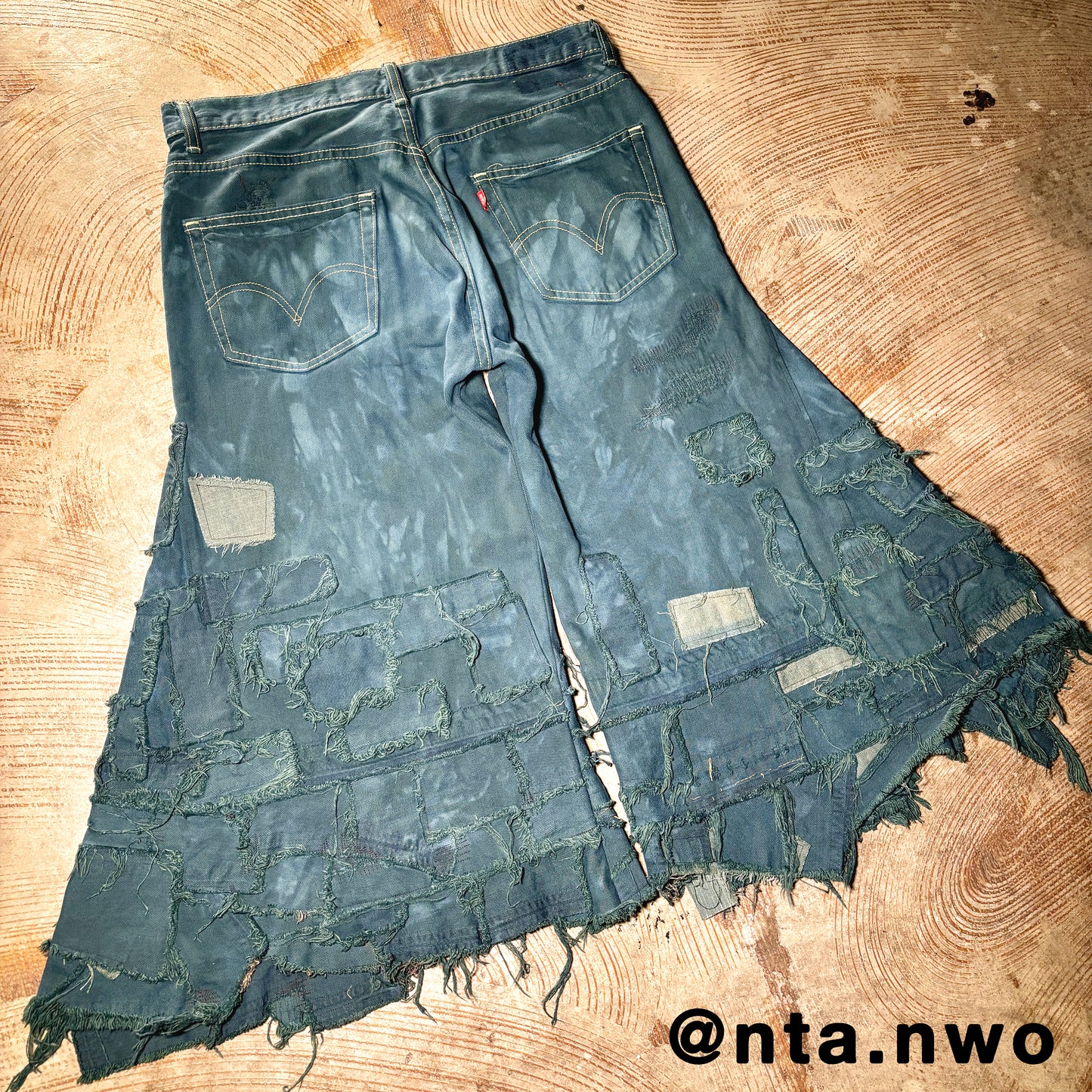patchwork gauchos
