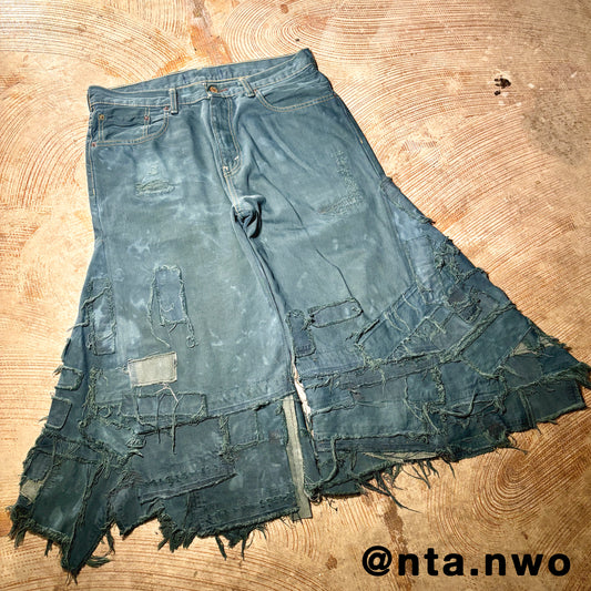 patchwork gauchos