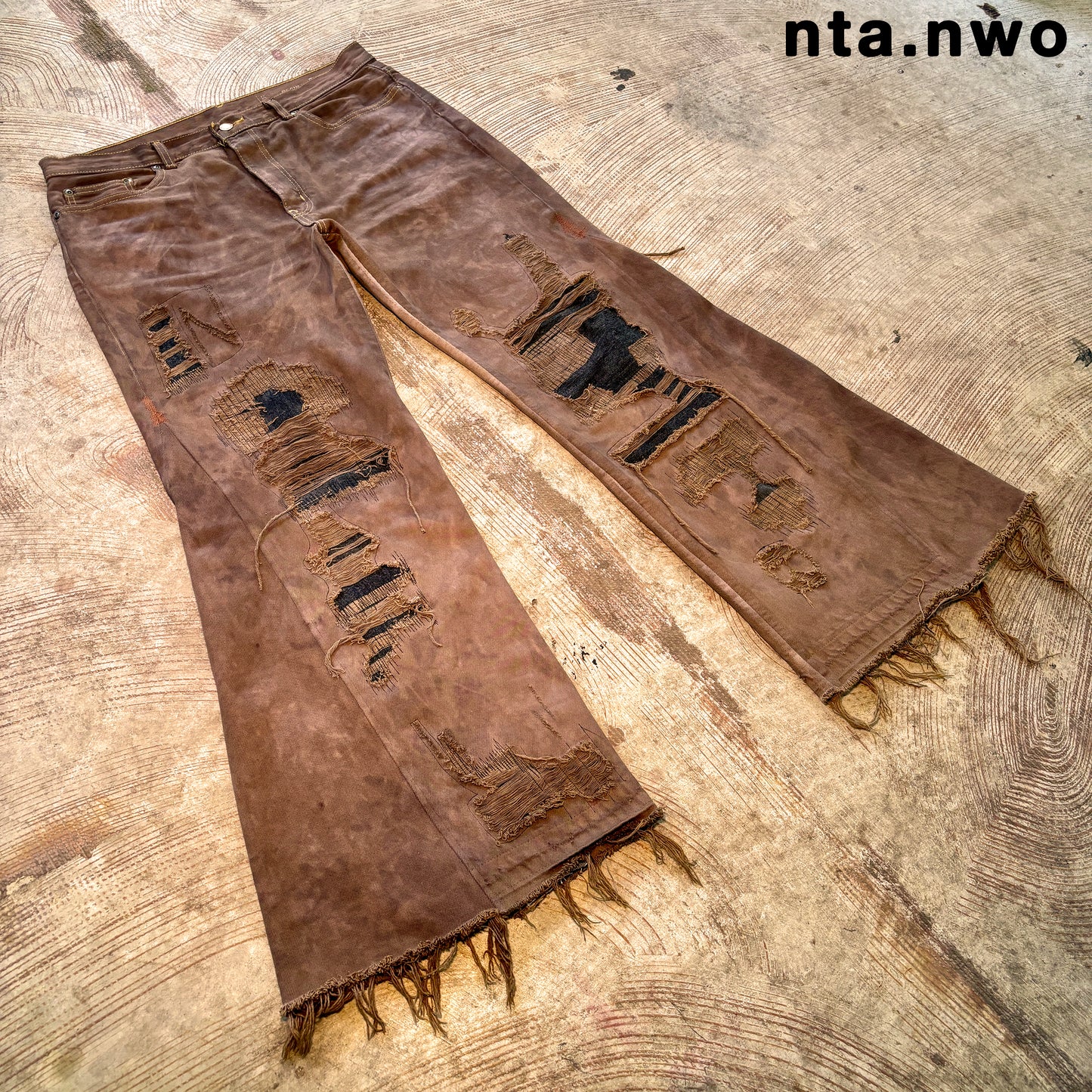 digistressed denim