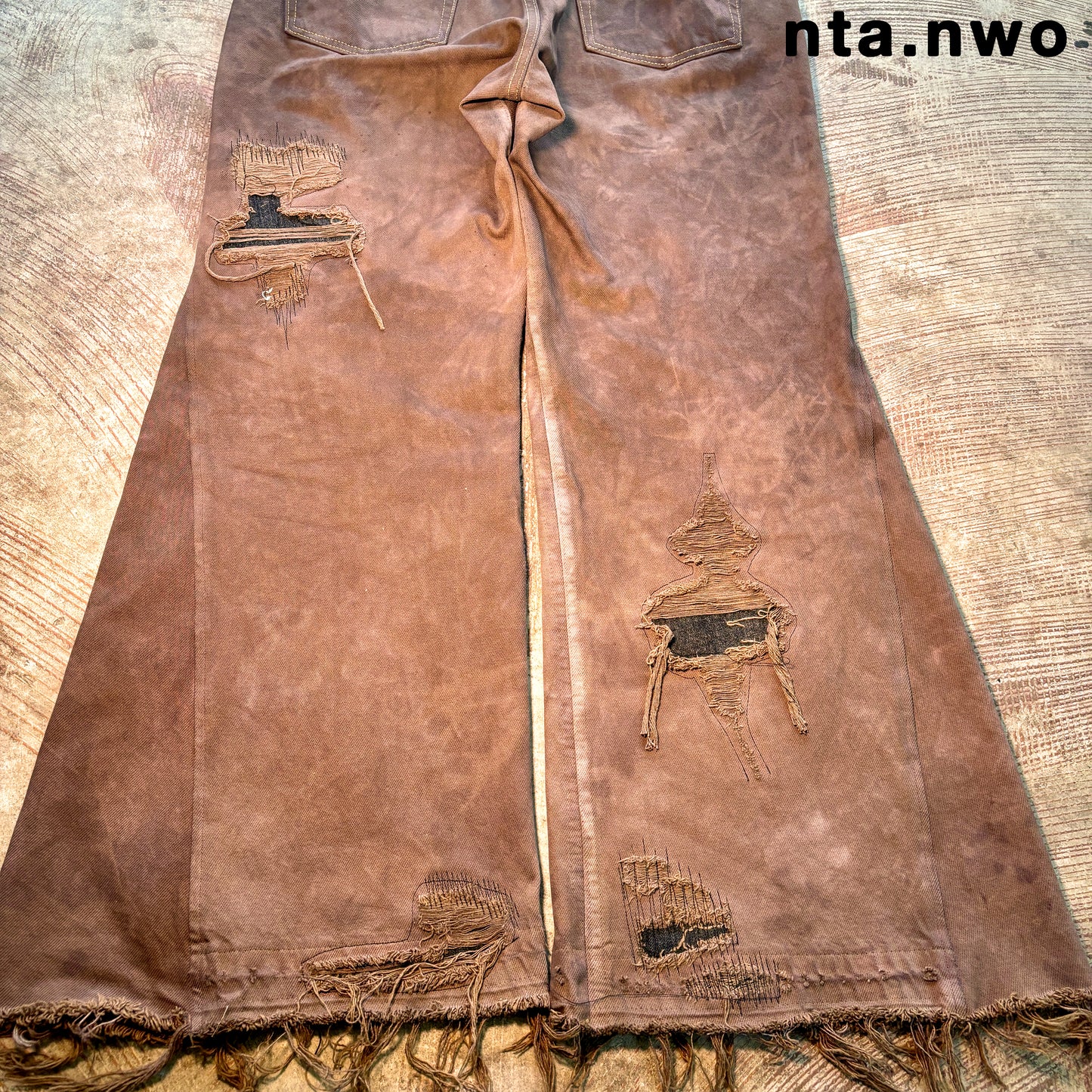 digistressed denim