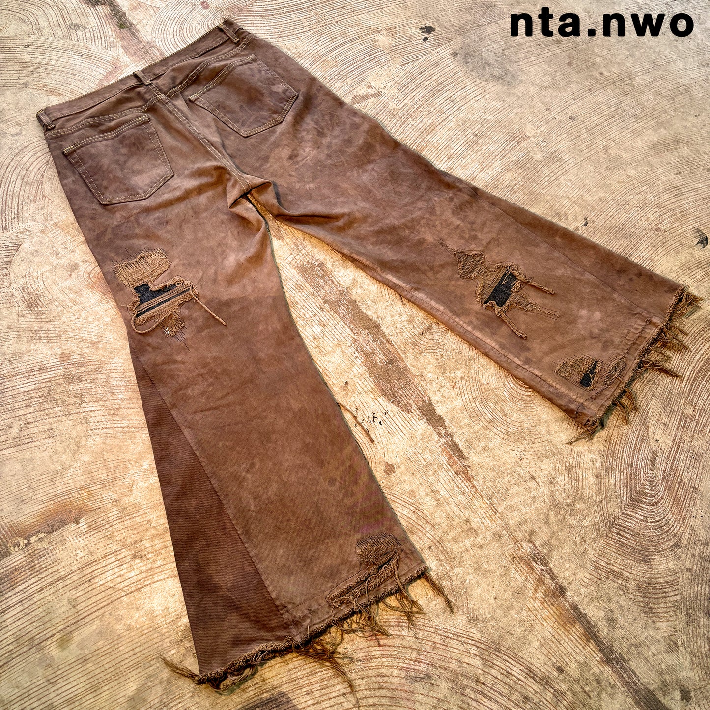 digistressed denim