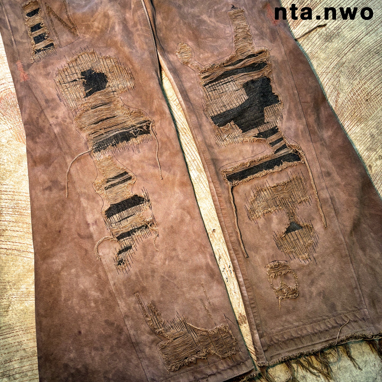 digistressed denim