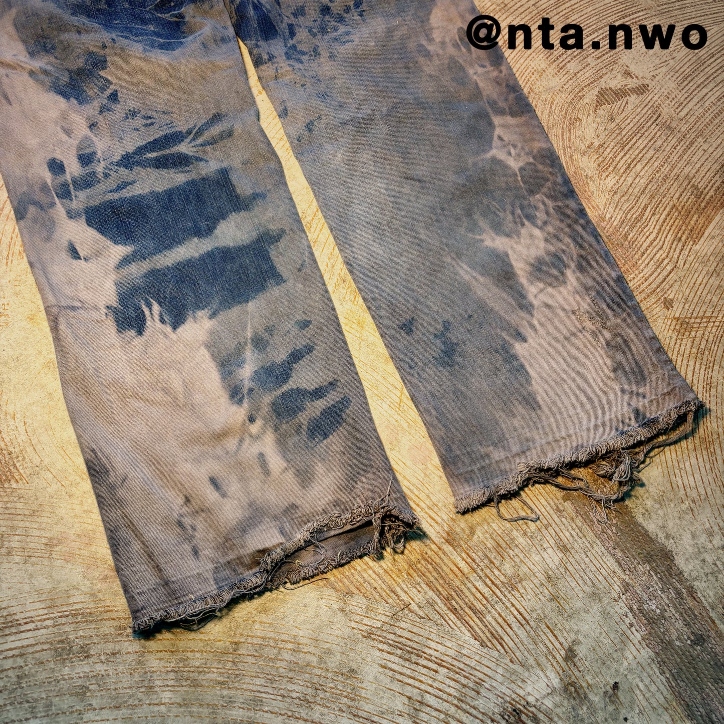 scarred stone denim