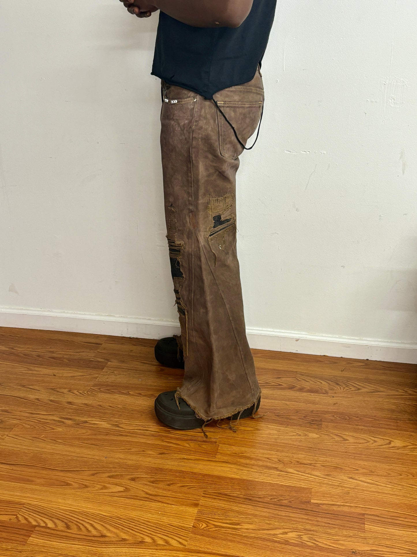 digistressed denim