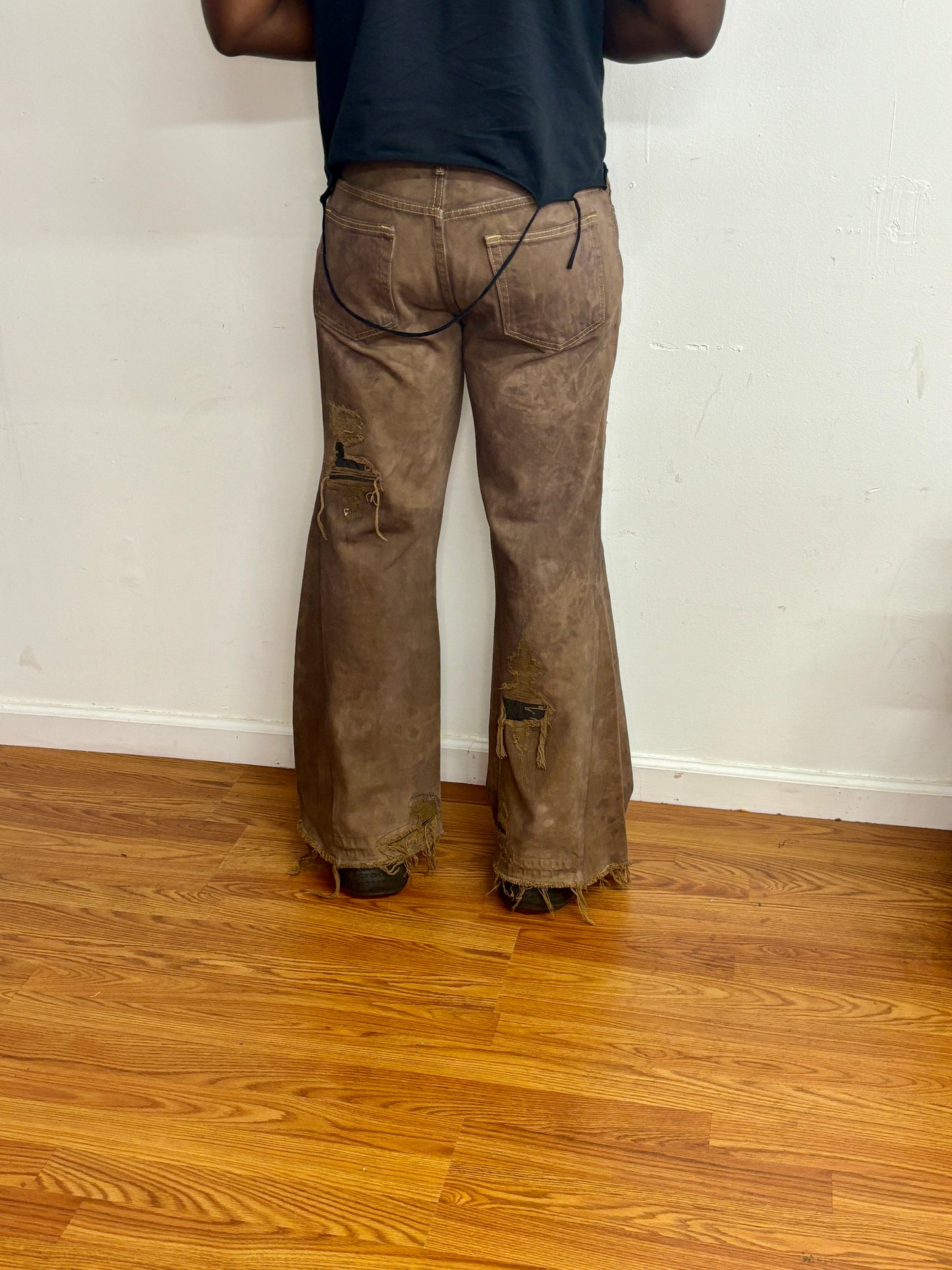 digistressed denim