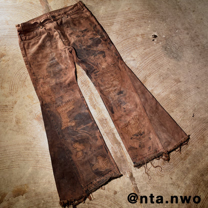 fractured denim