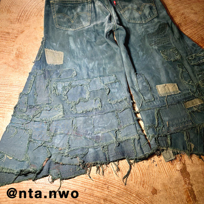 patchwork gauchos