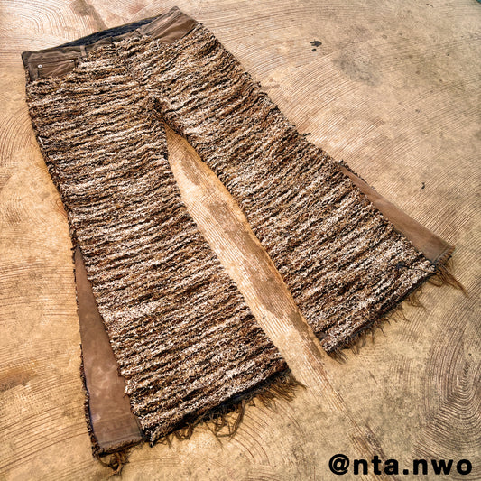 tufted denim (not actually tufted)