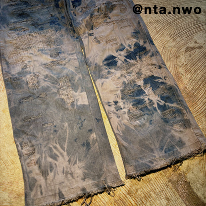scarred stone denim