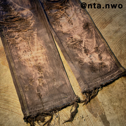 snow leopard denim