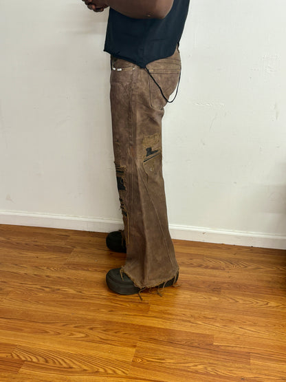 digistressed denim