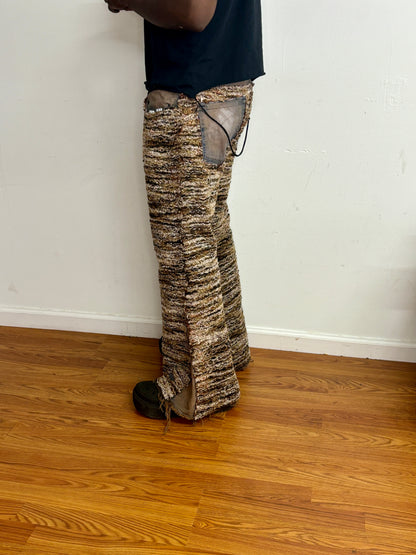 tufted denim (not actually tufted)