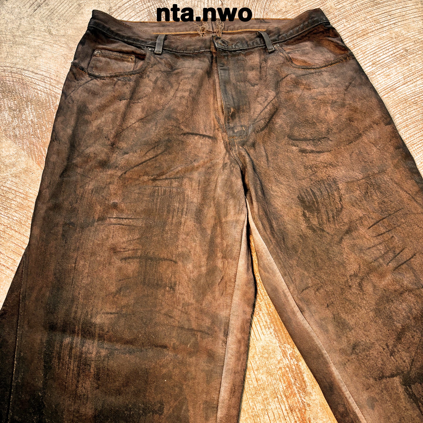 oil spill fedi denim